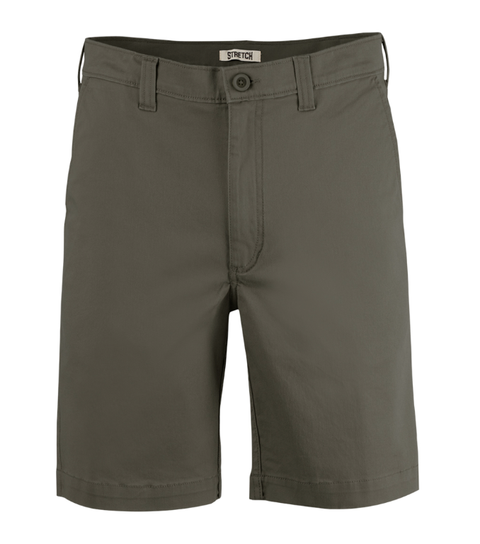 Flat Front Chino Shorts