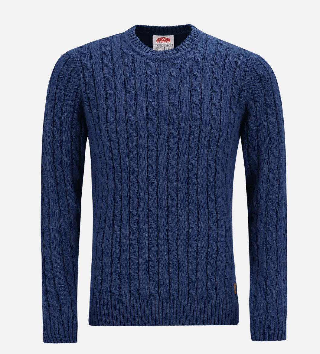 CABLE KNIT JERSEY