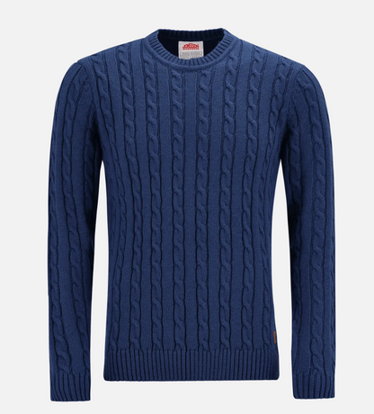 CABLE KNIT JERSEY