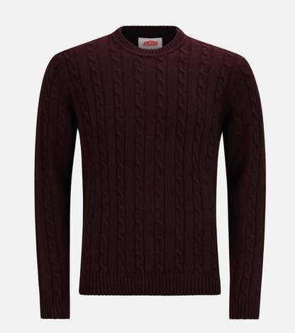 CABLE KNIT JERSEY