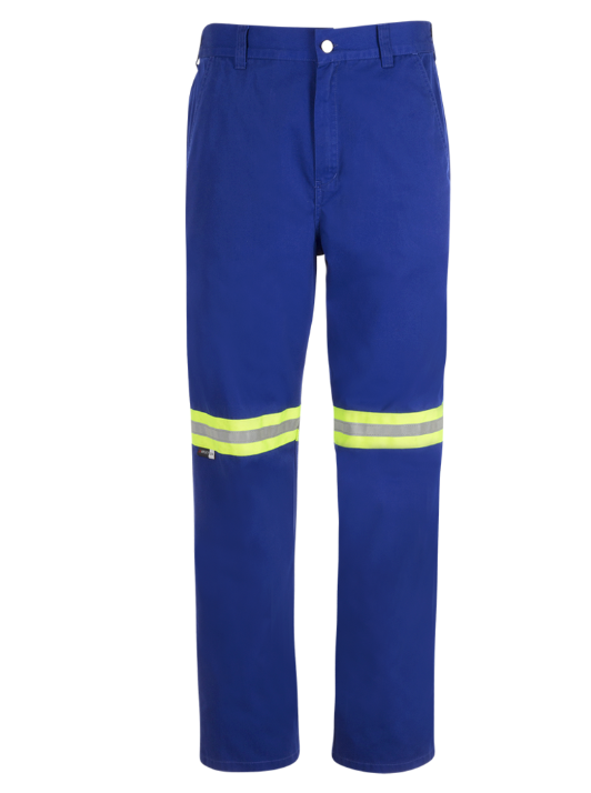 Reflective Work Trousers - Versatex Royal Blue