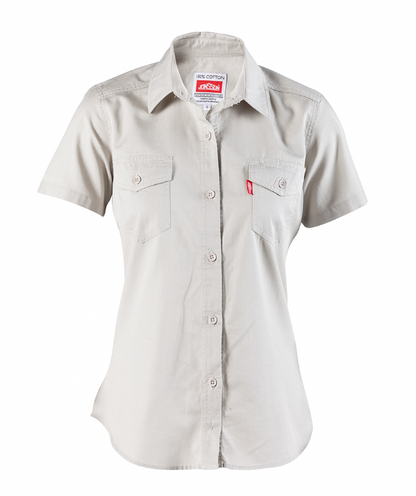 100% Cotton Women's Short Sleeve Shirt