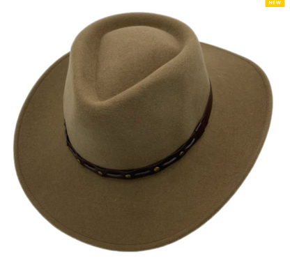 Jacaru Texas Crushable Wool Felt Hat