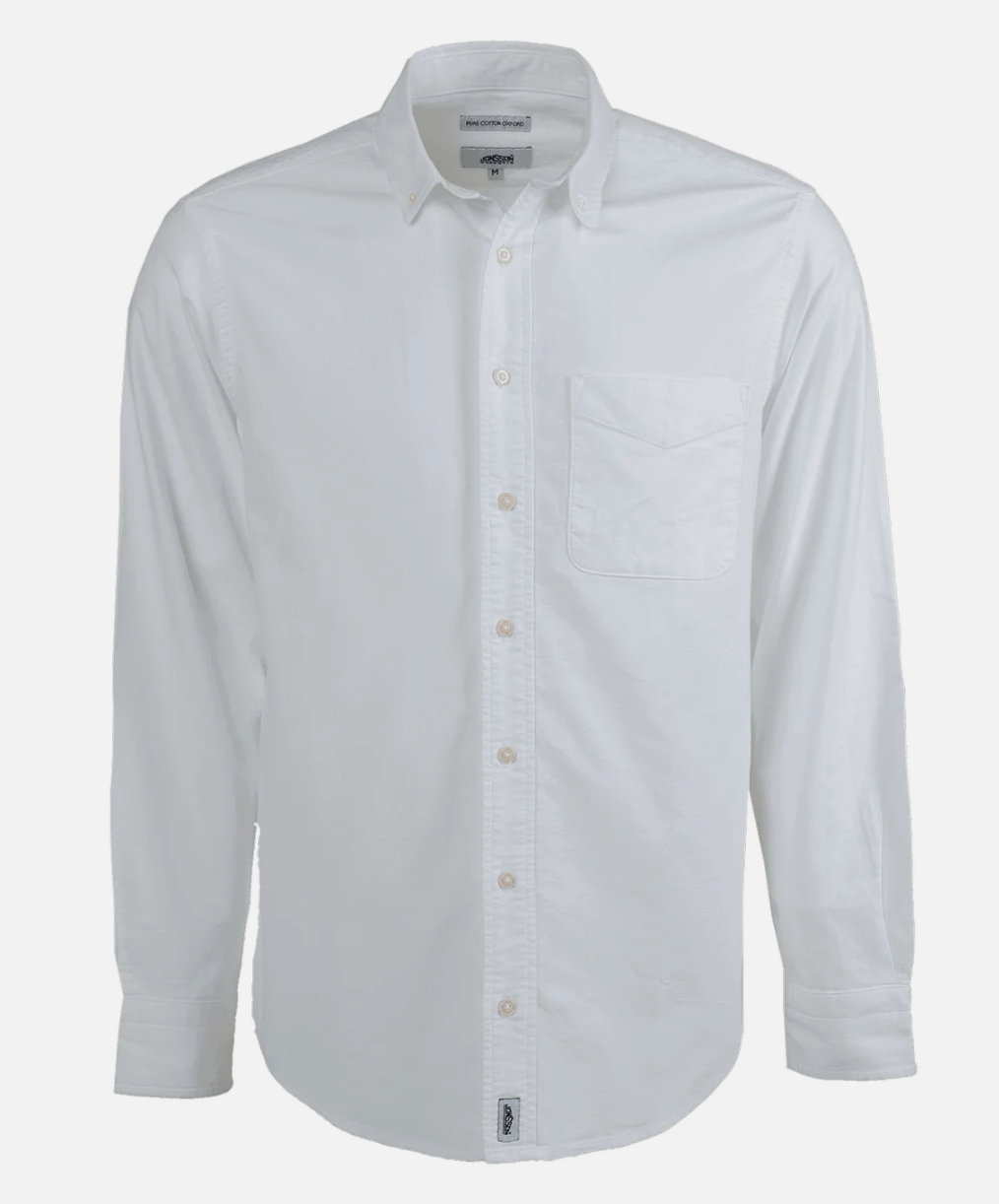 Oxford Long Sleeve Pure Cotton Shirt