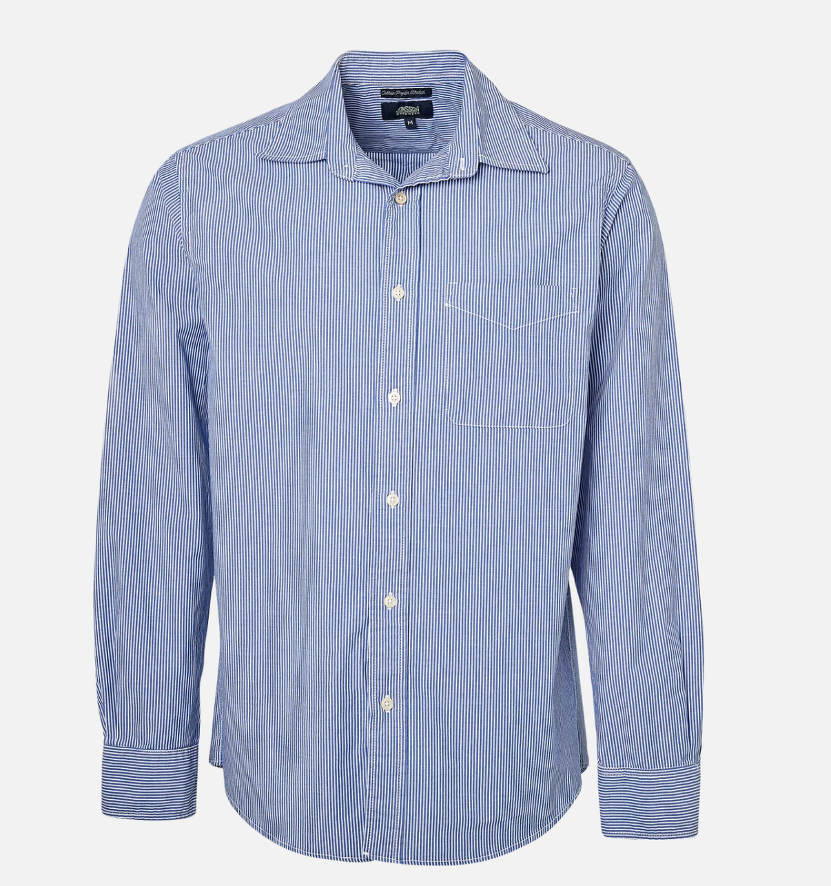 Timeless Cotton Poplin Stretch Long Sleeve Shirt