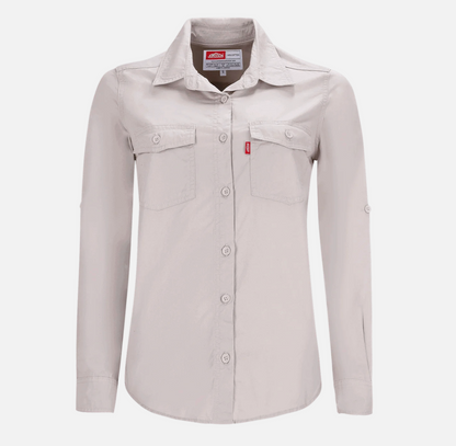 100% Cotton Womens Long Sleeve Shirt