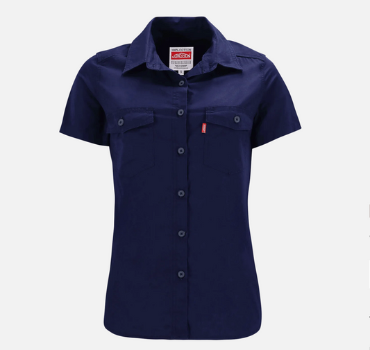 100% Cotton Womens Short Sleeve Shirt