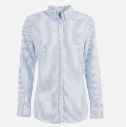 Womens Long Sleeve Oxford