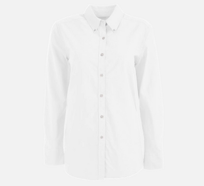 Womens Long Sleeve Oxford