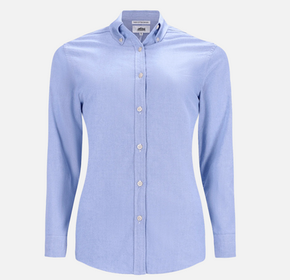 Womens Long Sleeve Oxford