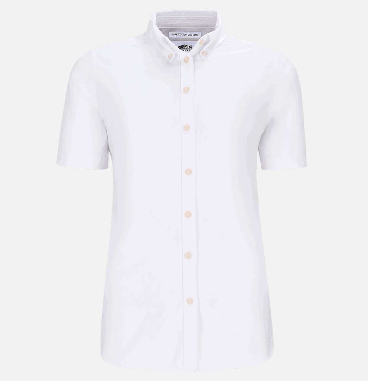 Womens Short Sleeve Oxford