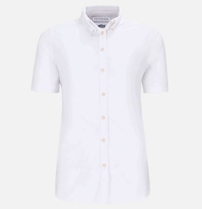 Womens Short Sleeve Oxford