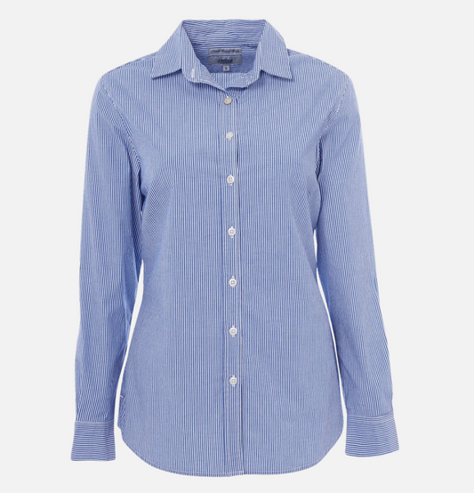 Womens Timeless Cotton Poplin Long Sleeve