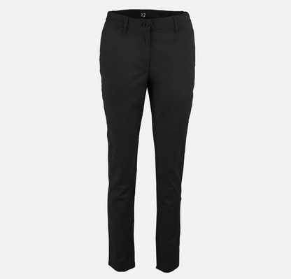 Womens Flat Front Stretch Chinos