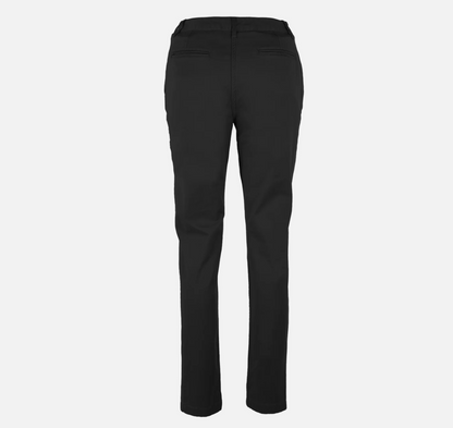 Womens Flat Front Stretch Chinos