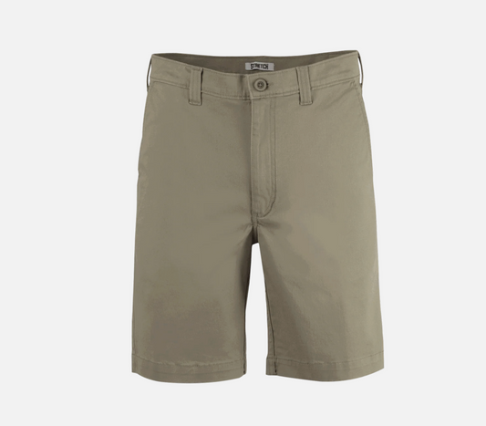Flat Front Chino Shorts