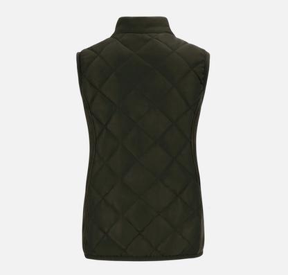 Womens Diamond Ripstop Sherpa Bodywarmer